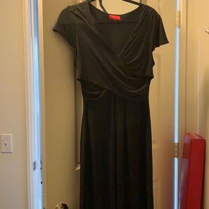 “Signature by sangria” black dress